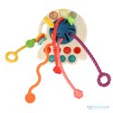 Zabawka sensoryczna gryzak Montessori dla niemowląt niebieski