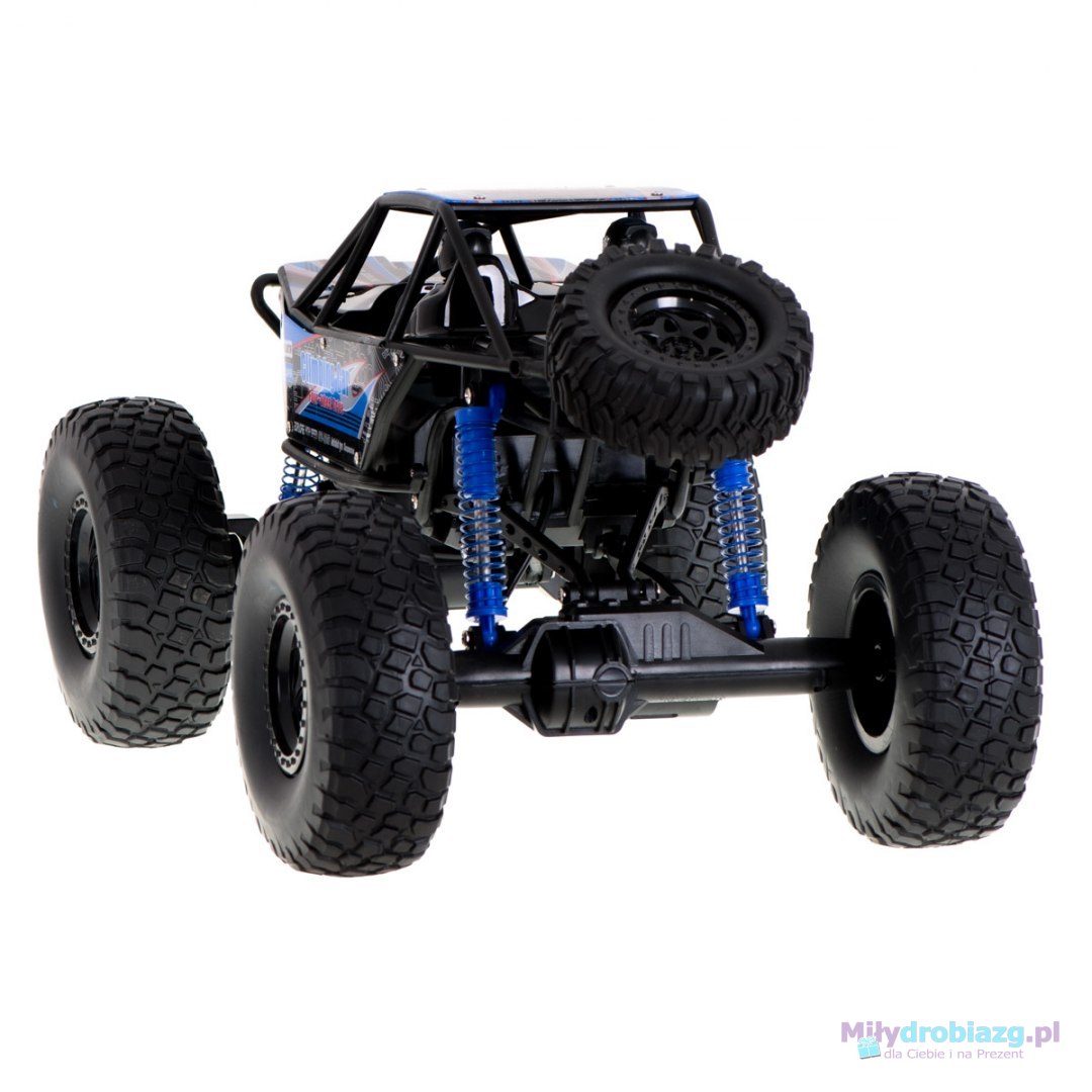 Samochód RC Crawler Climbing Car 1:10 4WD 48cm niebieski