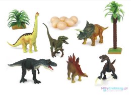 Dinozaury figurki Park duży zestaw zwierząt 14 Sztuk