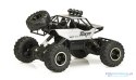 Samochód zdalnie sterowany na pilota RC Rock Crawler 1:12 4WD METAL srebrny