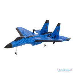Samolot RC SU-35 odrzutowiec FX820 niebieski