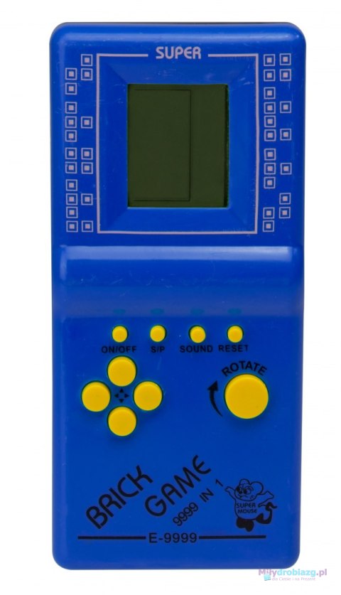 Gra Gierka Elektroniczna Tetris 9999in1 niebieska