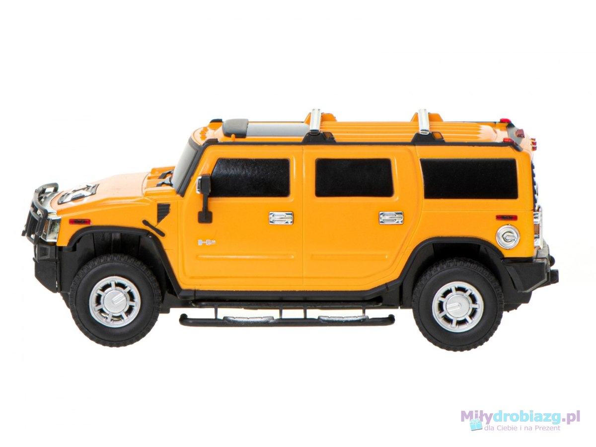 Samochód RC Hummer H2 - licencja 1:24 żółty