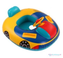 Kółko do pływania dla niemowląt koło pontonik dla dzieci dmuchany z siedziskiem z kierownicą 15kg