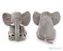 Maskotka pluszowa słoń szary duży 60cm