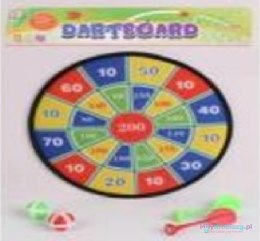 Gra na rzepy dart bezpieczne rzutki lotki tarcza 28cm