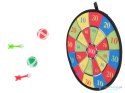 Gra zręcznościowa rzutki na rzepy dart bezpieczne lotki tarcza 28cm