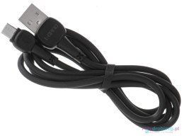 L-BRNO Kabel USB - micro USB ładowarka szybkie ładowanie Quick Charge czarny 2A 100 cm