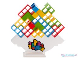 Gra zręcznościowa montessori gra logiczna układanka balansująca klocki tetris