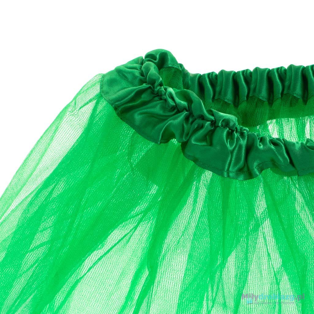 Spódniczka tiulowa tutu kostium strój zielona