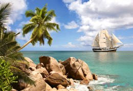 CASTORLAND Puzzle 1500 elementów Sailing in Paradise - Żeglowanie w raju 68x47cm