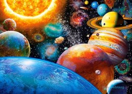 CASTORLAND Puzzle 180 elementów Planets and their Moons - Planety i ich księżyce 7+