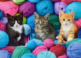 CASTORLAND Puzzle 300 elementów Kittens in Yarn Store - Kotki w kłębach wełny 8+