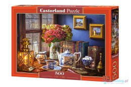 CASTORLAND Puzzle 500 elementów Tea Time - Czas na herbatę 9+