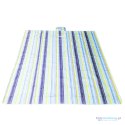 Mata plażowa koc piknikowy plażowy 200x200cm niebieski