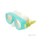 BESTWAY 22011 Okulary maska do pływania nurkowania miętowe 3+