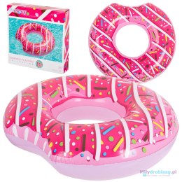 BESTWAY 36118 Koło do pływania dmuchane Donut różowe 107cm max 100kg