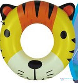 Koło do pływania kółko dla dzieci 80cm tygrysek