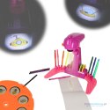 Projektor rzutnik kalka do nauki rysowania dla dzieci slajdy różowy