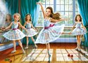 CASTORLAND Puzzle 260 elementów Little Ballerinas - Baletnice 8+