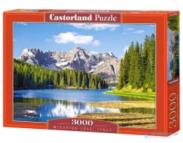 Puzzle układanka 3000 elementów Jezioro Misurina we Włoszech 92 x 68 cm CASTORLAND