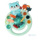 Zabawka sensoryczna gryzak Montessori dla niemowląt linki przyciski sznurki