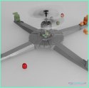 Ufodron gra zręcznościowa dron wyrzutnia ufoludki kosmici LUCRUM GAMES 8+