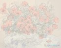 Malowanie po numerach obraz 50x40cm kwiaty