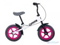Rowerek biegowy z hamulcem Nemo 11" różowy 3+ GIMME