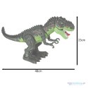 Dinozaur T-REX elektroniczny chodzi ryczy zielony