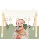 Stojak drewniany pałąk edukacyjny gimnastyczny dla niemowląt zawieszki
