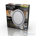 Adler AD 2168 Lusterko LED łazienkowe powiększające do makijażu 24 LED obrotowe 360 przyssawka