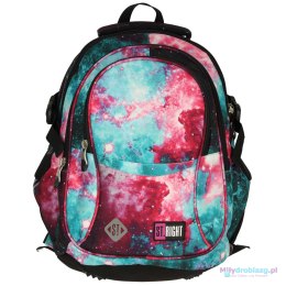 Plecak szkolny młodzieżowy 4-komorowy kosmos Niebula 17 cali