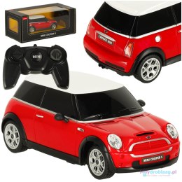 Samochód zdalnie sterowany Rastar 15000 MINI Cooper S 1:24 czerwony