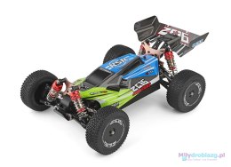 Samochód zdalnie sterowany na pilota RC WLtoys 144001 4x4 1:14 zielony