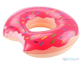 Koło do pływania dmuchane Donut brązowe 110cm max 60-90kg